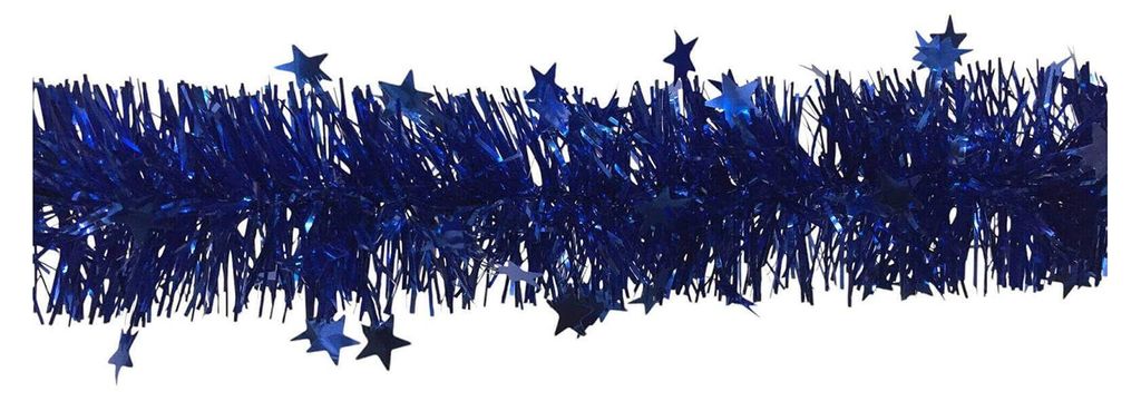 Dmora Weihnachtsdekoration Bossons, Festliche Dekoration, Italy, 1000x8 h8 cm, Blau