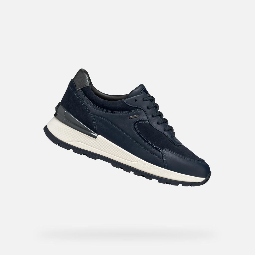Geox Dunkelblaue Damen-Sneaker Desya ABX 37