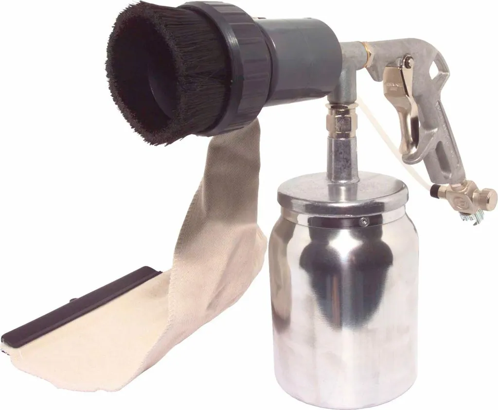 Pistolet de sablage pour restauration auto et décapage de la rouille