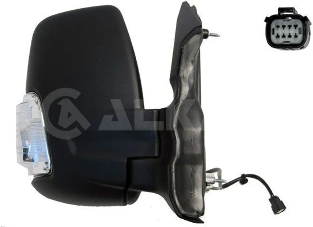 Rétroviseur extérieur complet droit pour Ford Transit V363 2014-2023