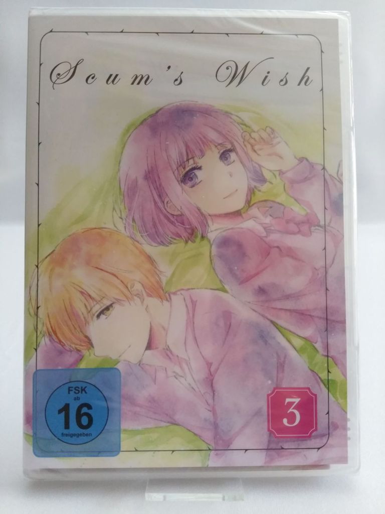 DVD Anime Scum ́s Wish - Vol.3 - Episoden 9-12 - FSK 16 PAL NEU