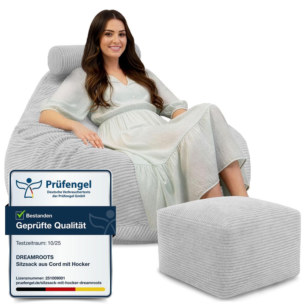 Dreamroots Bean Bag, Puff 90x90x100 cm, pouf con Immagine del prodotto 