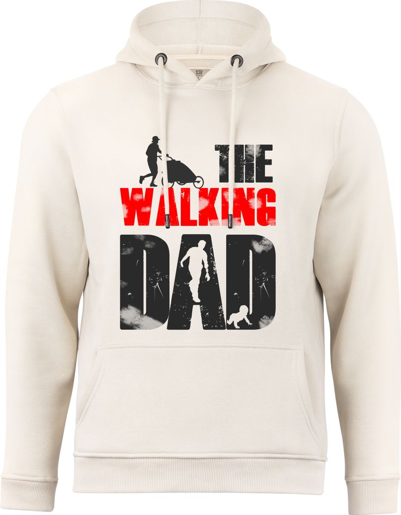 Cotton Prime Kapuzensweatshirt THE WALKING DAD XL sand