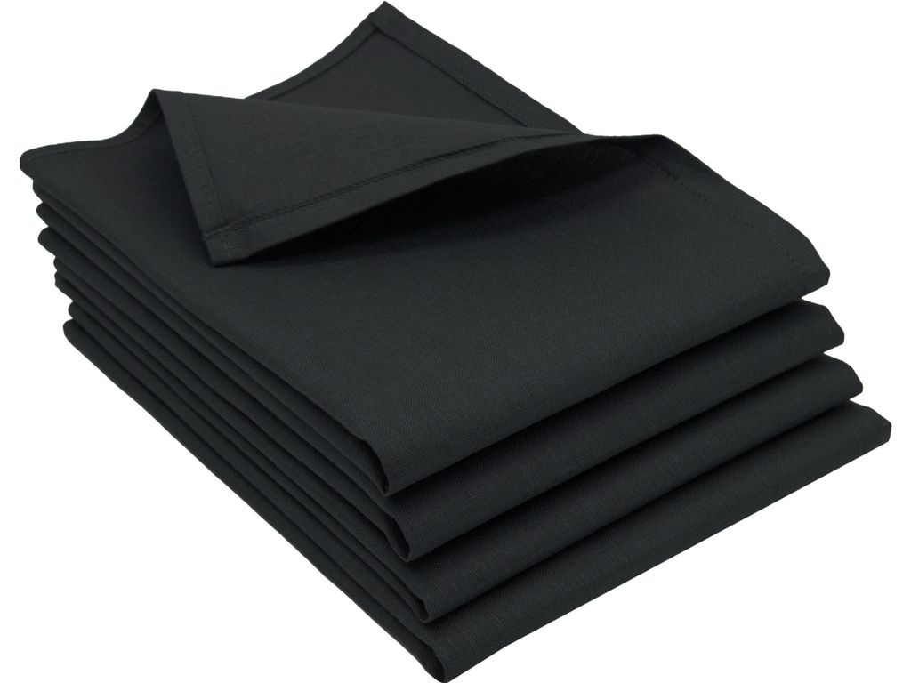 Geschirrtücher 4er Set aus Halbleinen, 50% Baumwolle, 50% Produktbild 