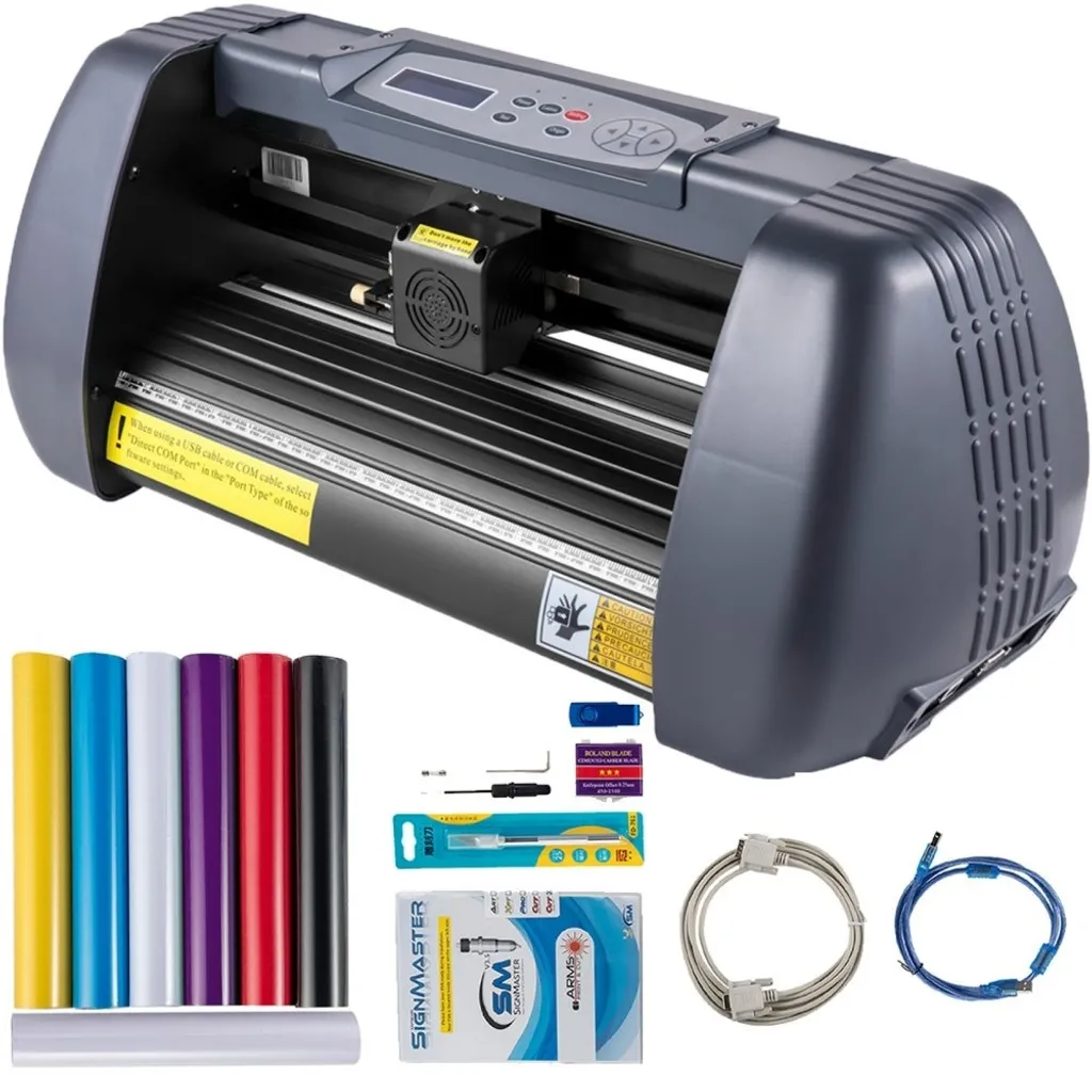 Traceur de film vinyle compatible DM/PL et HP/GL avec kit de découpe