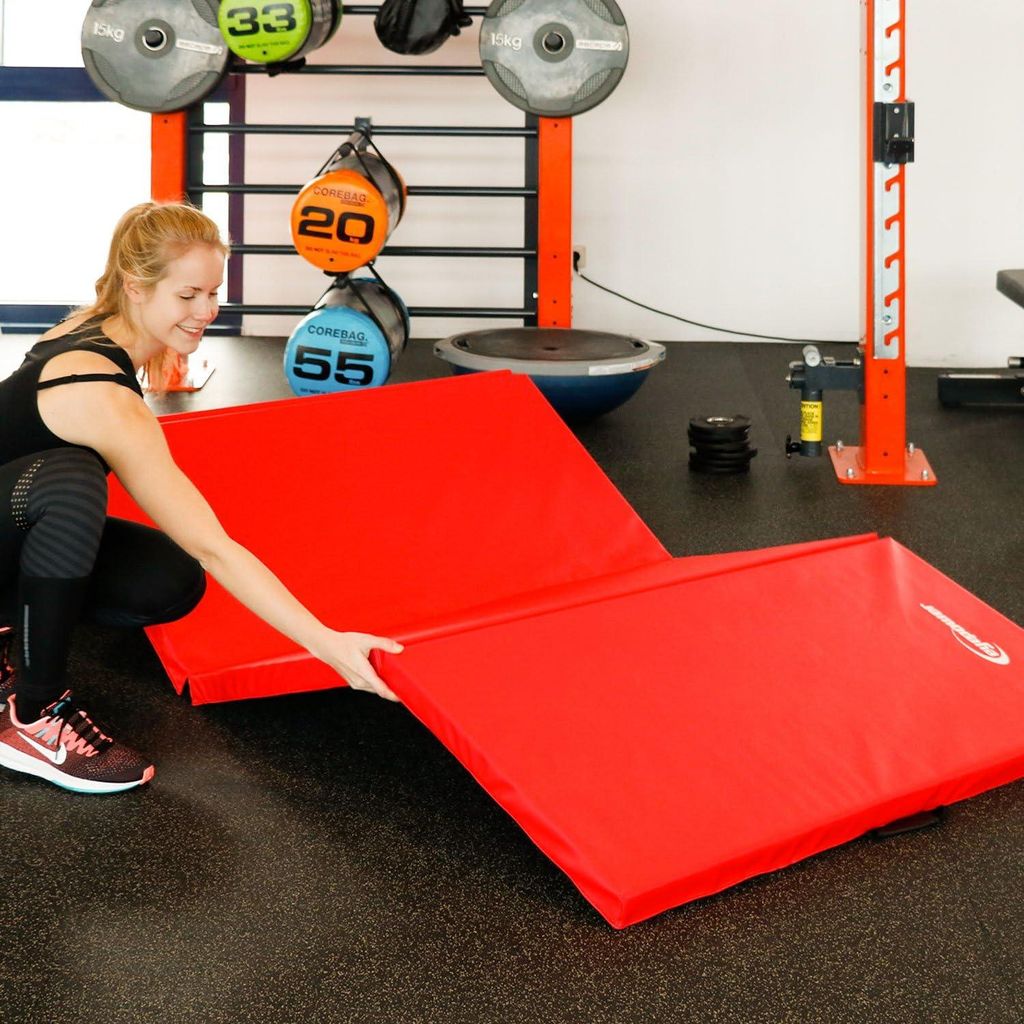 XXL Faltbare Turnmatte 220x110 cm - Weiche Gymnastikmatte für Kinder und Erwachsene