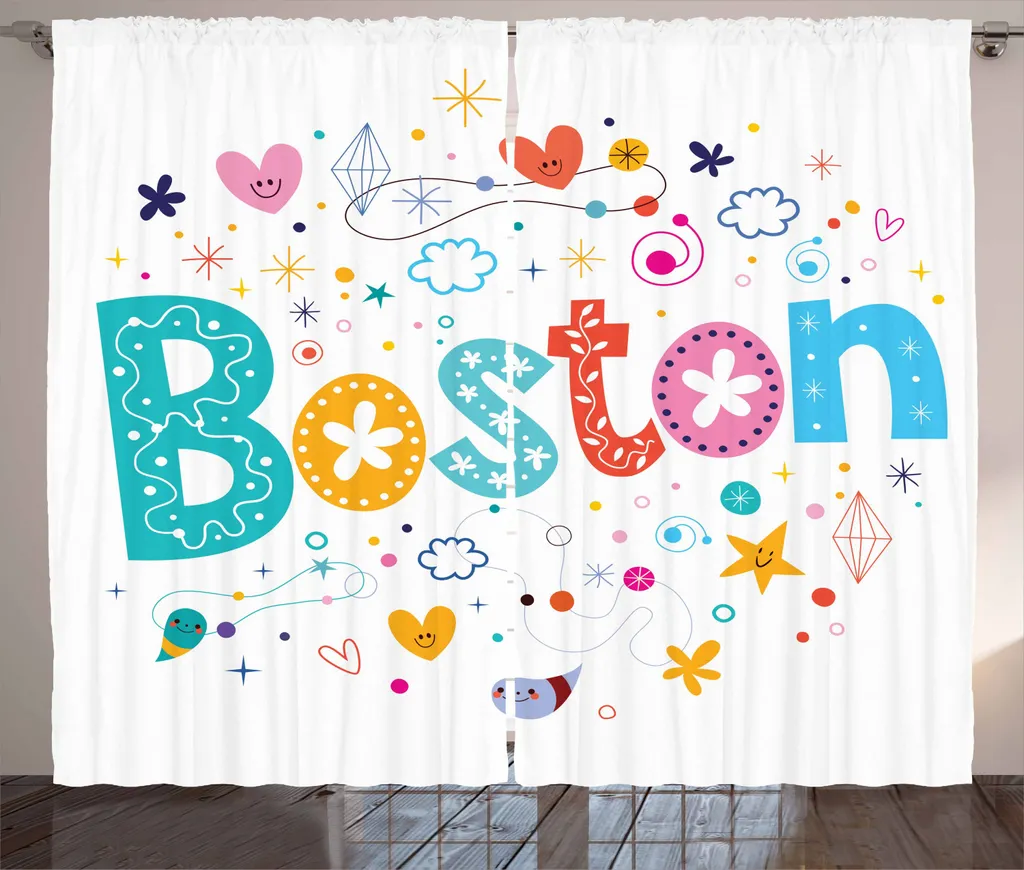 Tenda Rustica ABAKUHAUS Boston 280x225 cm per Soggiorno Multicolore