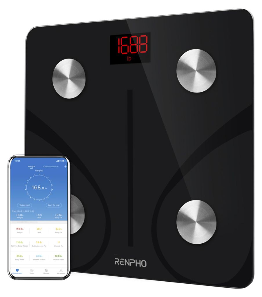 RENPHO Elis 1 Smart Body Scale – Black Produktbild 