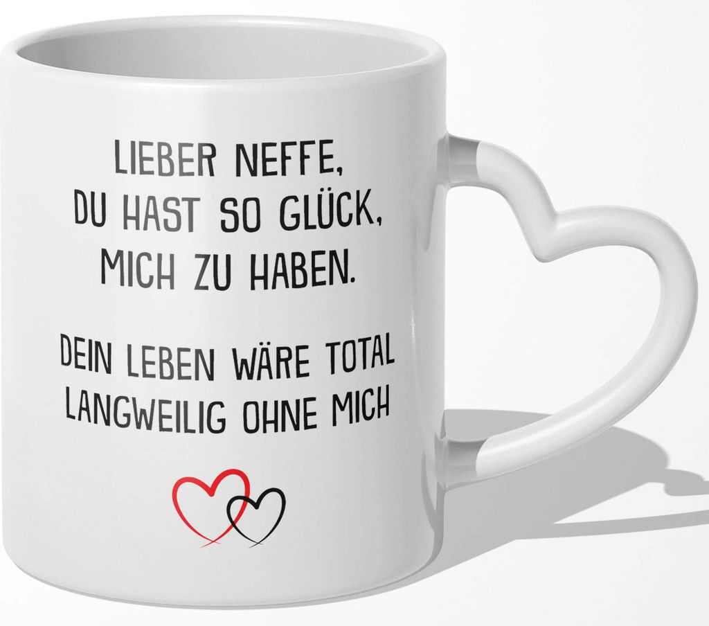 22Feels Neffe Geschenk 18. Geburtstag Jungs Tasse Teenager Abitur Weihnachten Firmung Haferl Kaffeetasse Männer Konfirmation Uni Abschluss Bachelo...