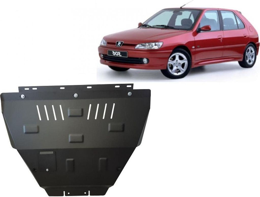 Oceľový ochranný kryt podvozku pre motor Peugeot 306 Obrázok produktu 