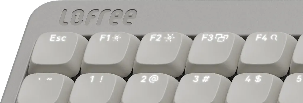 Clavier mécanique Bluetooth Lofree Flow Lite100, Low Profile, 100 touches