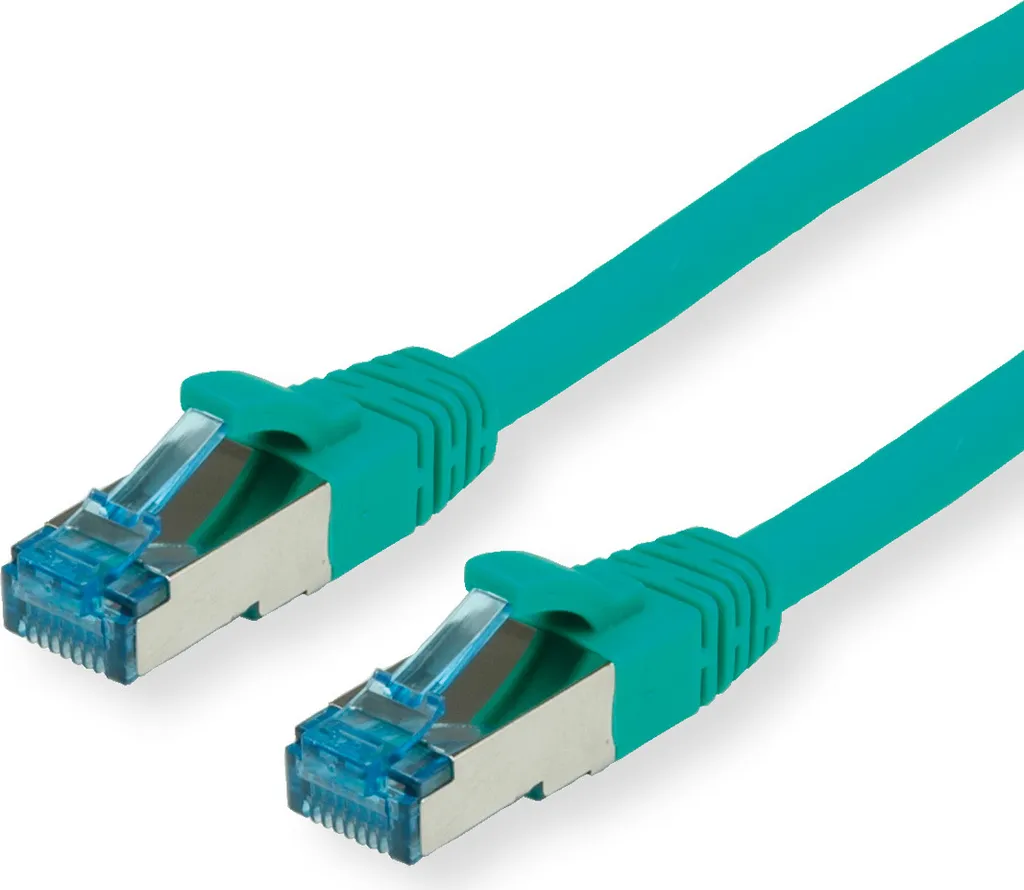 Cavo Ethernet Gaming Cat. 6a 7m Verde VALUE S/FTP | 10Gbps Lag-Free