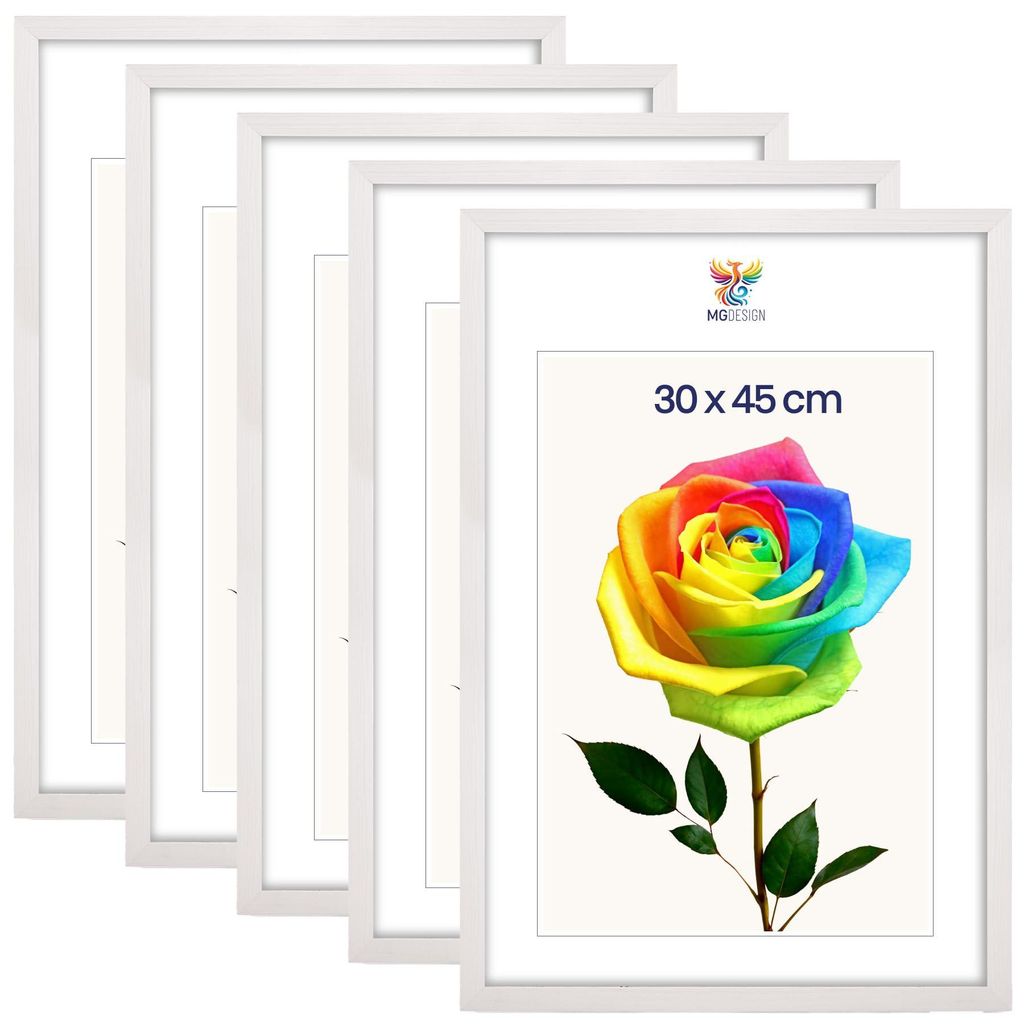 MG Design 5er Set Bilderrahmen 30 x 45 cm - Posterrahmen Produktbild 