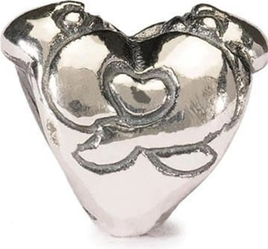 Scheda Tecnica Trollbeads TAGBE-10007 Argento | Abbraccio del Cuore Originale