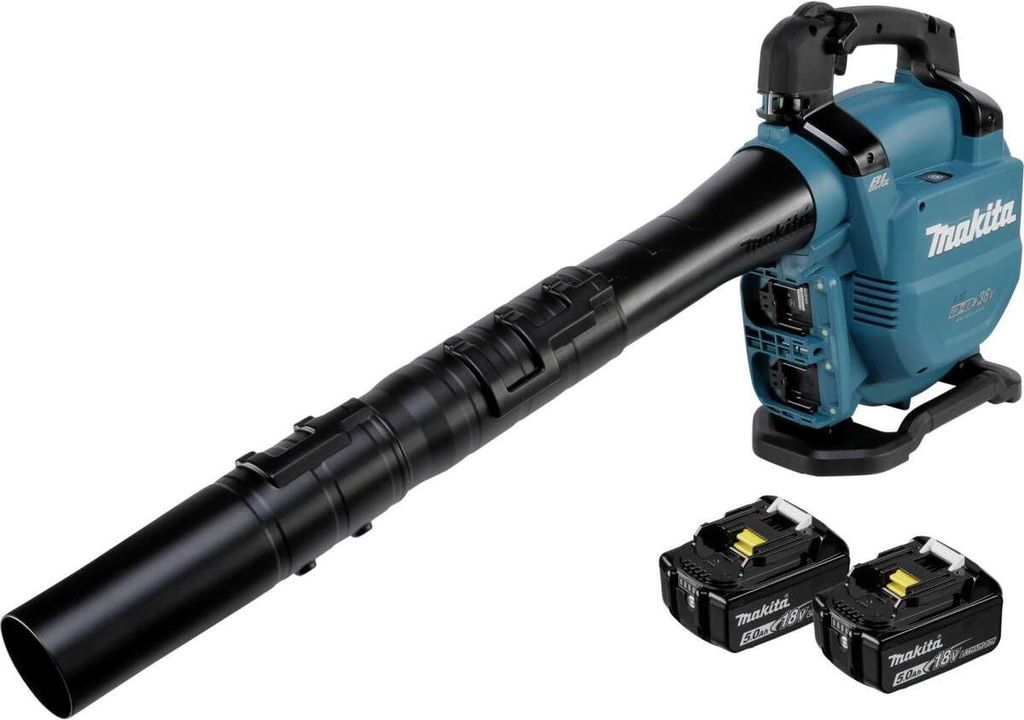 Makita DUB363PT2V, Handgehaltenes Gebläse, Blasen, Schwarz, Produktbild 