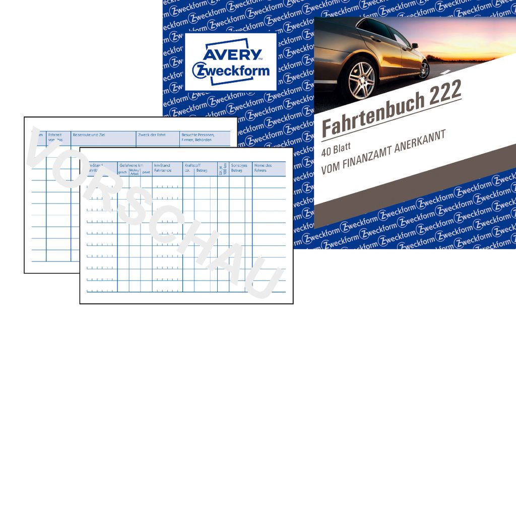 Avery Zweckform Avery 222 - Weiß - Pappe - A6 - 148 x 105 Obrázok produktu 