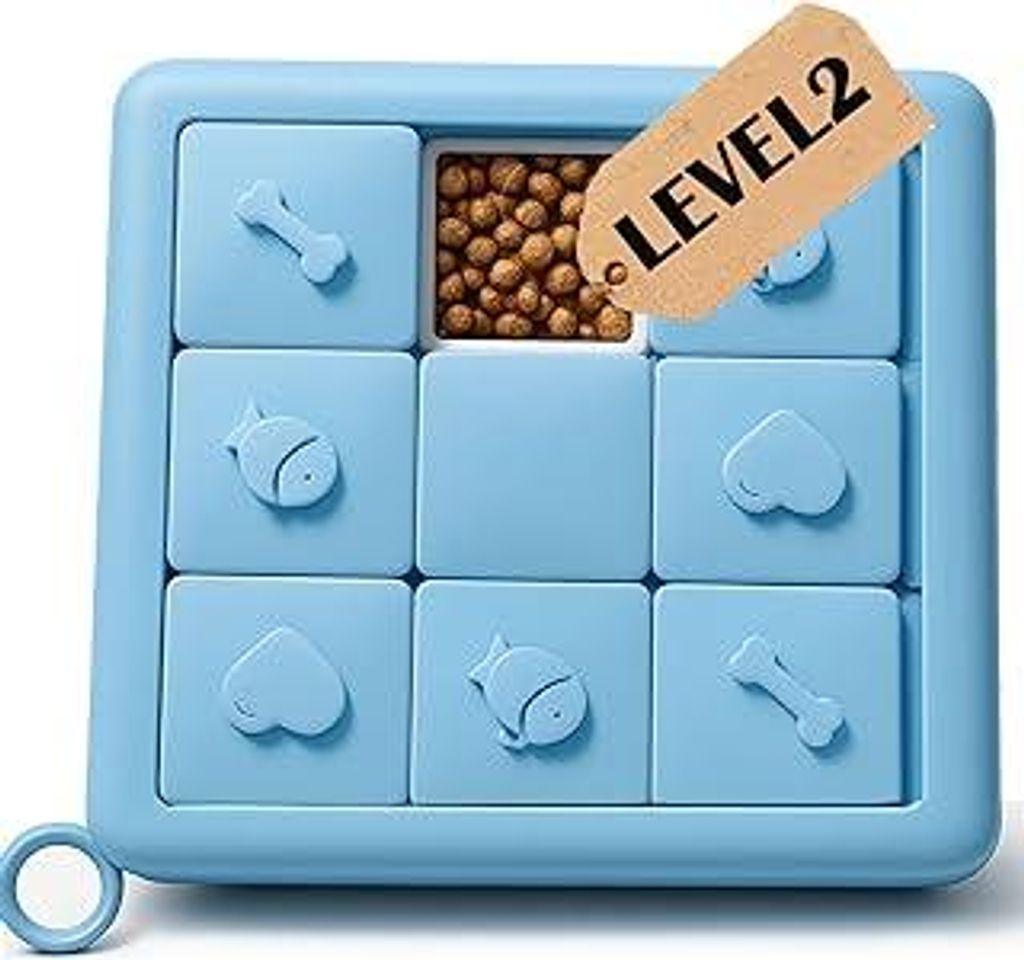 YEPPUPPY Hunde Denkspielzeug – Intelligentes Puzzle Spielzeug für Nasenarbeit & Beschäftigung Welpenspielzeug ab 2 Stufen Robust & Interaktiv G...