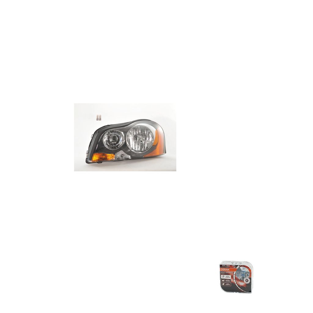 Johns, Scheinwerfer + Osram Night Breaker Laser passend für Volvo XC90 10/02-05/06 Links 30744007 31111186 30678174 30678586 8620571