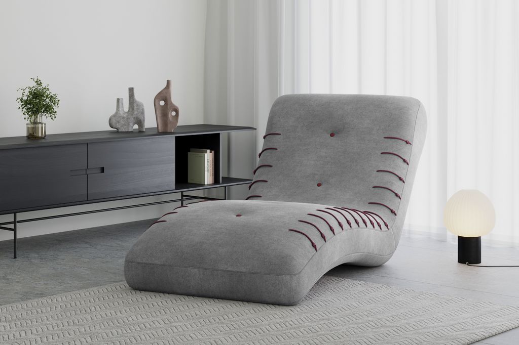 Elegante und Bequeme Chaiselongue für Ihr Wohnzimmer, Liege, Chaiselongue aus Samstoff- Hochwertige Materialien, Modernes Design und Ultimativer K...