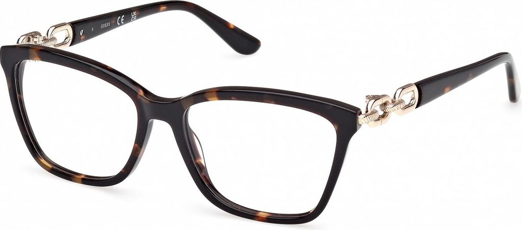 Guess GU50181 Dark havana 52/15/135 Damen Brillen