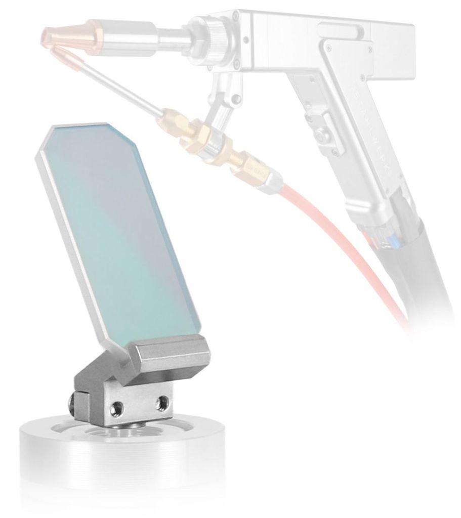 STAHLWERK Reflektorspiegel SUP 20T Laserschweißkopf 30x14x2 mm mit Halterung