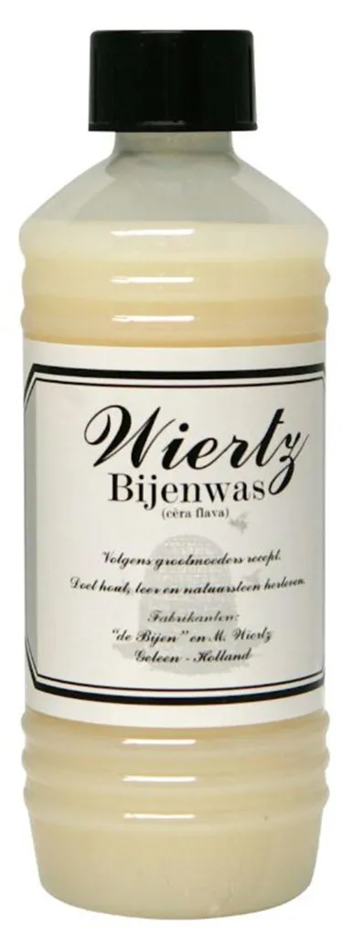 Rénover bois ternes et secs avec Cire d'abeille Wiertz Blanc 500 ml