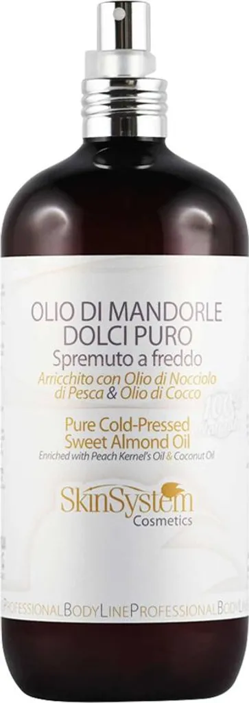 SkinSystem Olio Mandorle Dolci 500ml | Trattamento Nutriente Corpo