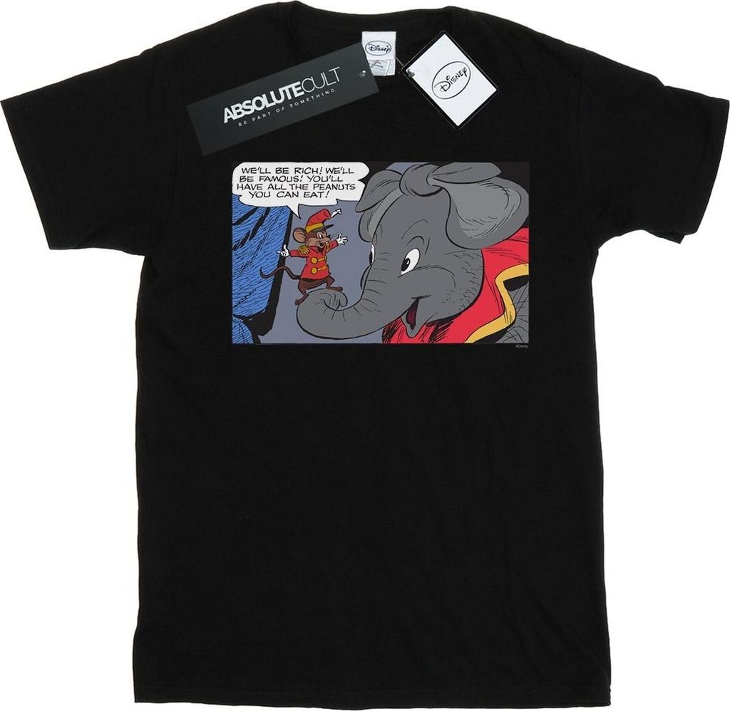 Disney - "Rich And Famous" T-Shirt für Herren BI18693 (3XL) (Schwarz)