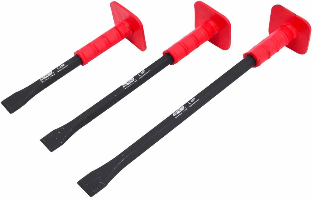 Awtools przecinak murarski z osłoną 500mm black line