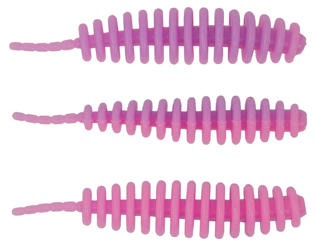 Spro Trout Master Master Worm 4,5cm Bubblegum Gummiköder Produktbild 
