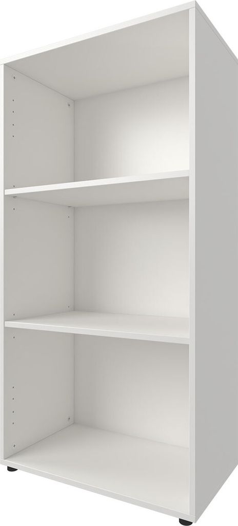 Aktenregal >Trio< in Weiß - 57x113x33cm (BxHxT) Image du produit 