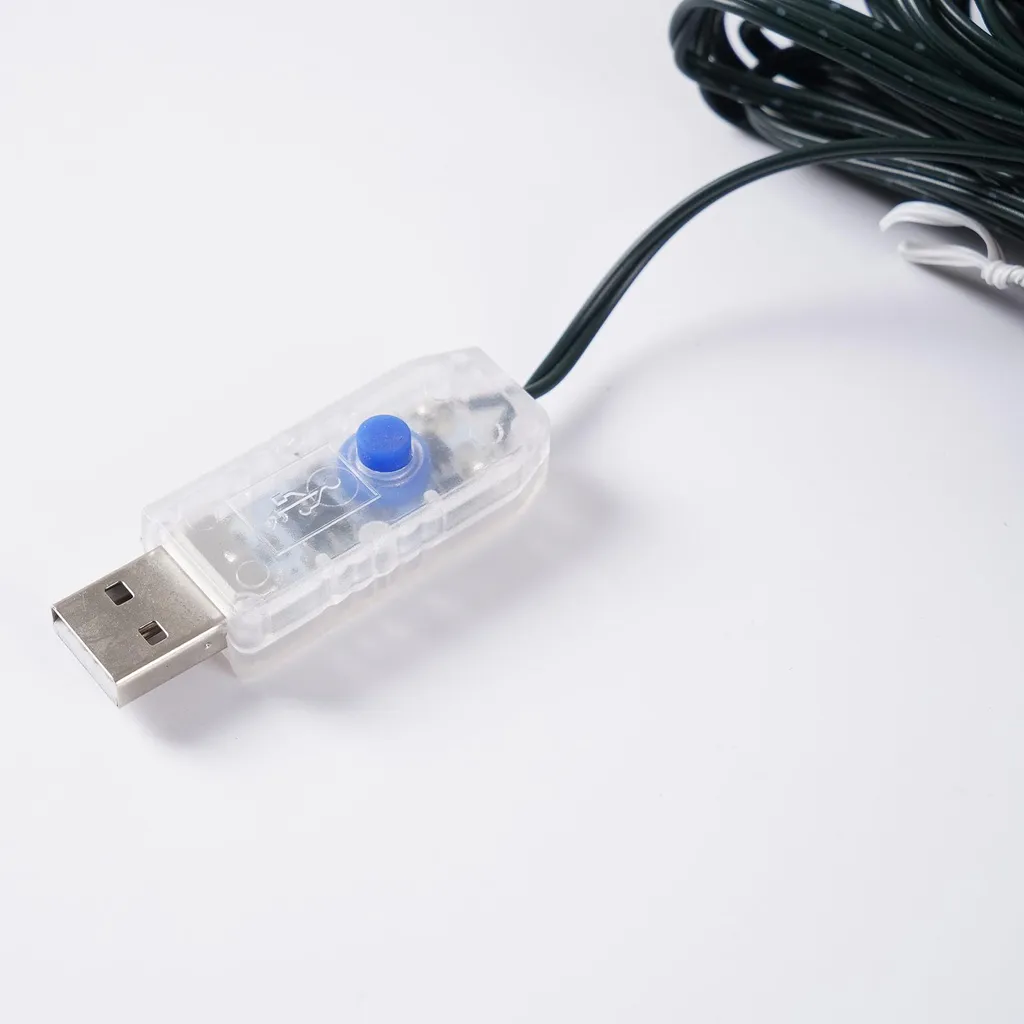 Guirlande LED Étanche IP65 avec Lumière Festive pour Sapin et Fêtes
