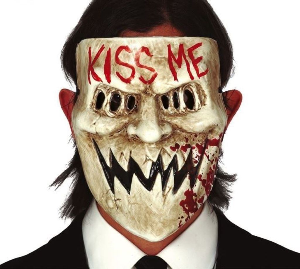 Maska KISS ME - HOROR - Očista - HALLOWEEN Obrázek produktu 