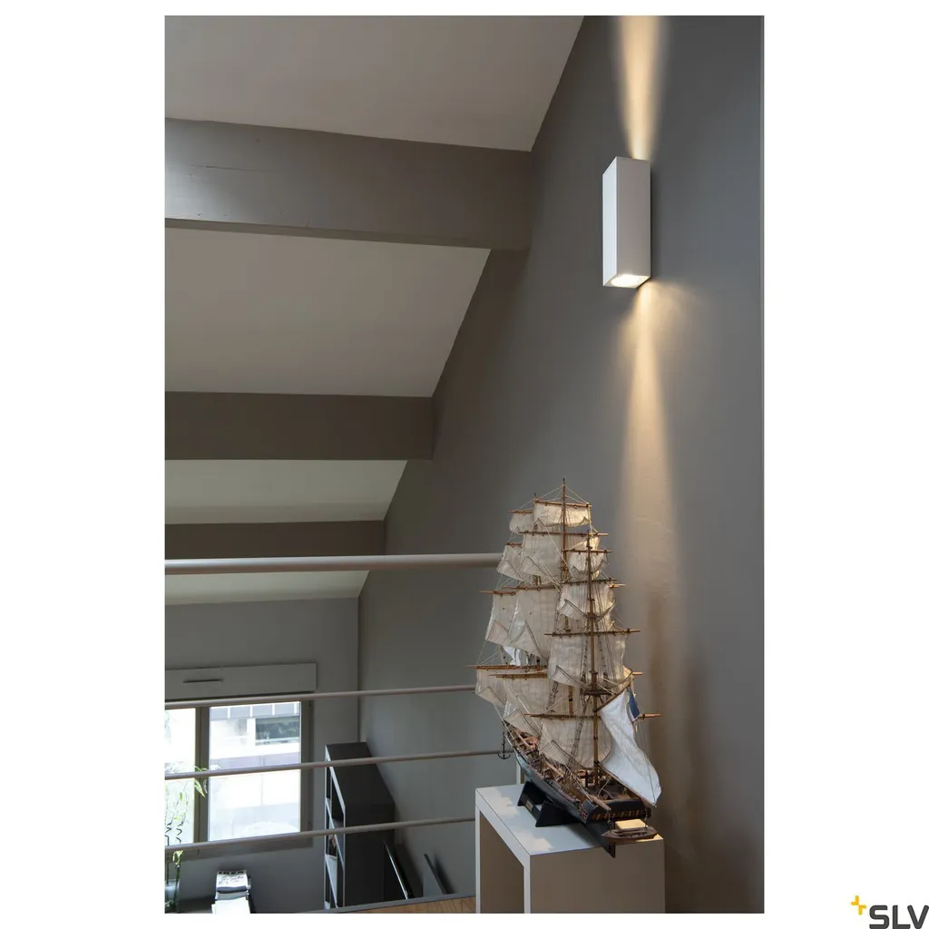 Theo Up&Down Bianco Lampada Parete GU10 2x50W | Illuminazione Design - 4