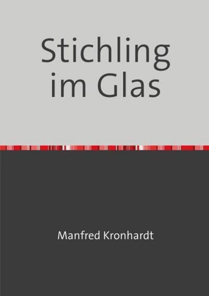 Stichling im Glas