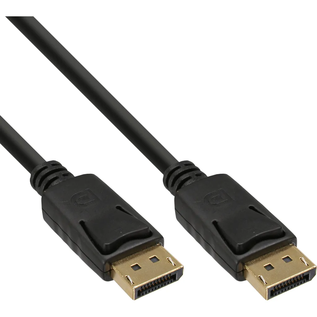 InLine 17105P DisplayPort 5m: Cavo Professionale 4K 60Hz Oro