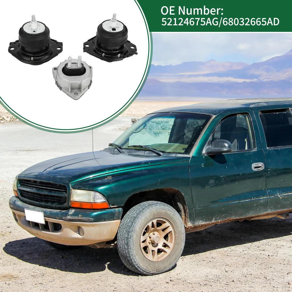 Kit Support Moteur et Boîte pour Dodge Durango 3.6L, Qualité OEM Argent