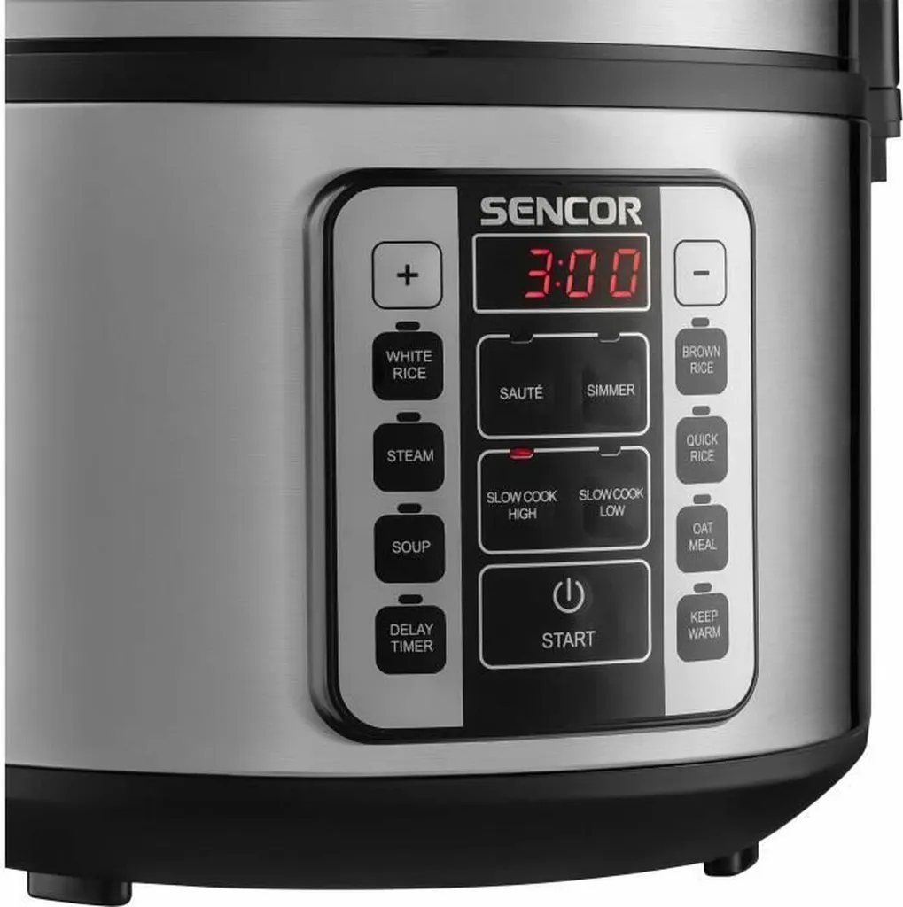 Cuiseur à riz programmable Sencor SRM 3151BK avec maintien au chaud
