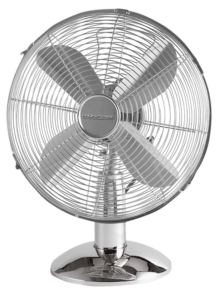 ProfiCare PC-VL 3063 M, Domácí vrtulový ventilátor, Chrom, Obrázek produktu 