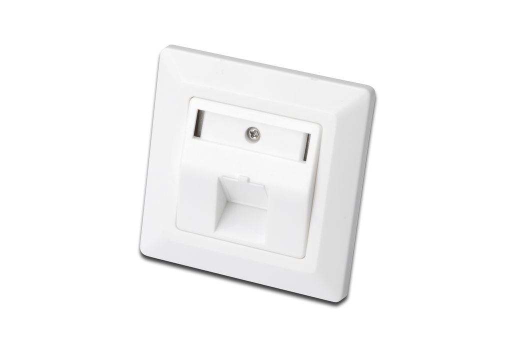 DIGITUS Leerdose für Keystone Module 2xRJ45 Rahmen 80x80 Zdjęcie produktu 