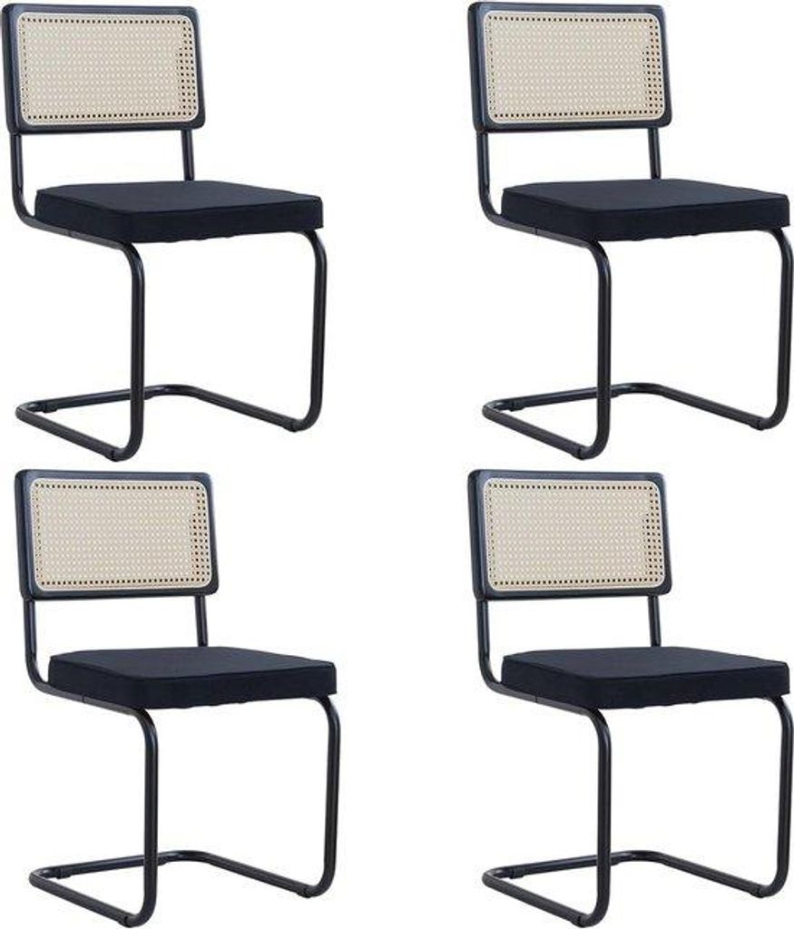 Famanu Essstoelen, set van 4 - Stijlvolle stoelen met een Productafbeelding 