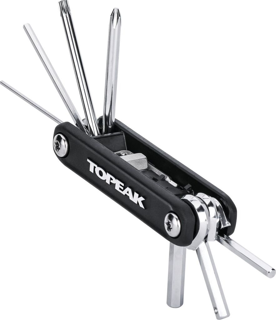 Topeak X-TOOL+, Fahrrad Reparatur, Werkzeug, 11 Funktionen, Multitool