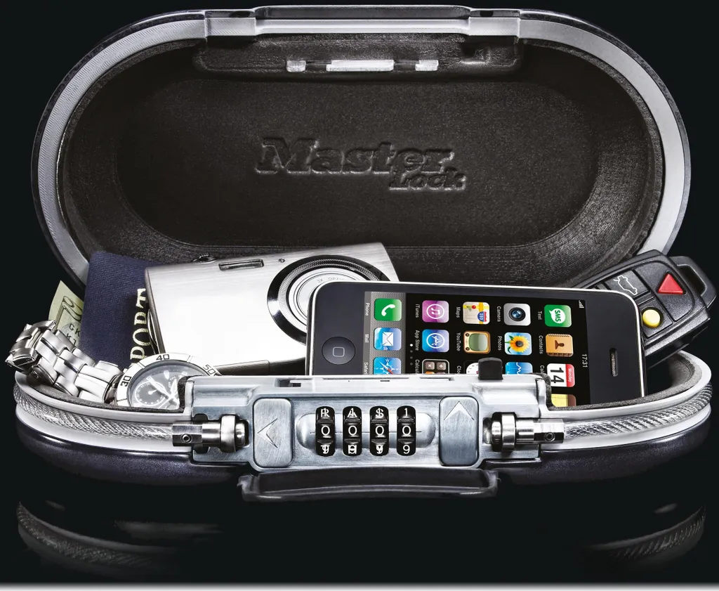 Coffre-fort ignifuge to-go Master Lock 5900EURD à code 4 chiffres