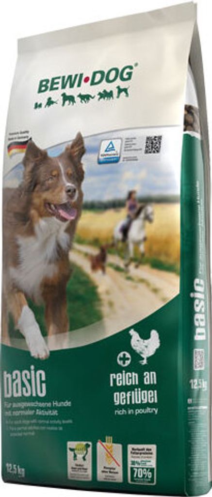 Bewi DOG Basic, Adult, Huhn, 12,5 kg Produktbild 
