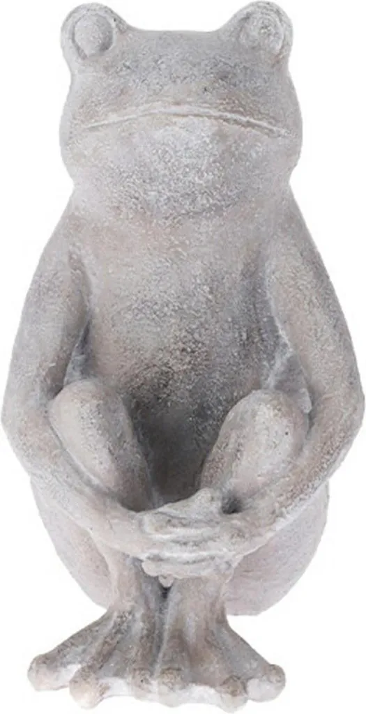 ProGarden Sculpture de Jardin Grenouille en Métal Décorative 40cm