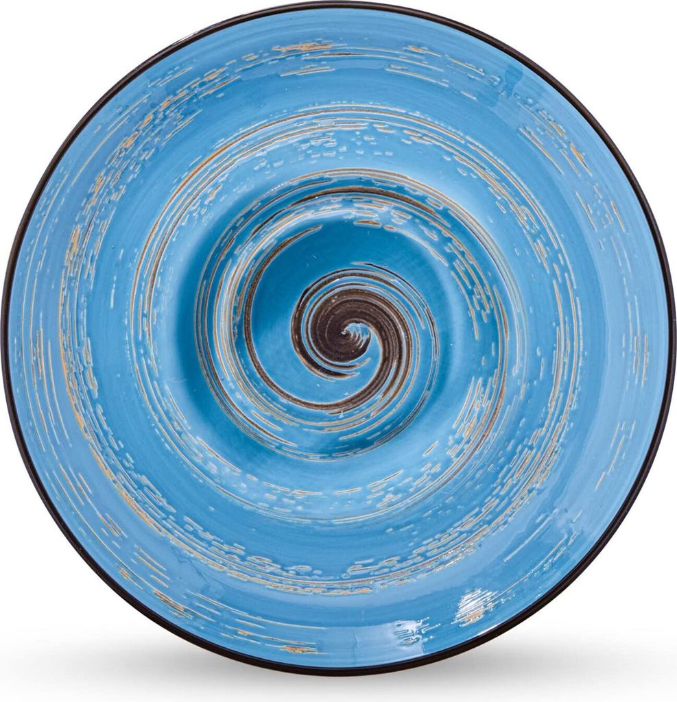 Wilmax Piatto fondo 22,5 cm 1100 ml Blu Porcellana Immagine del prodotto 