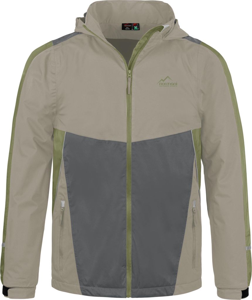 normani Kinder Regenjacke mit Fleecefutter Wasilla