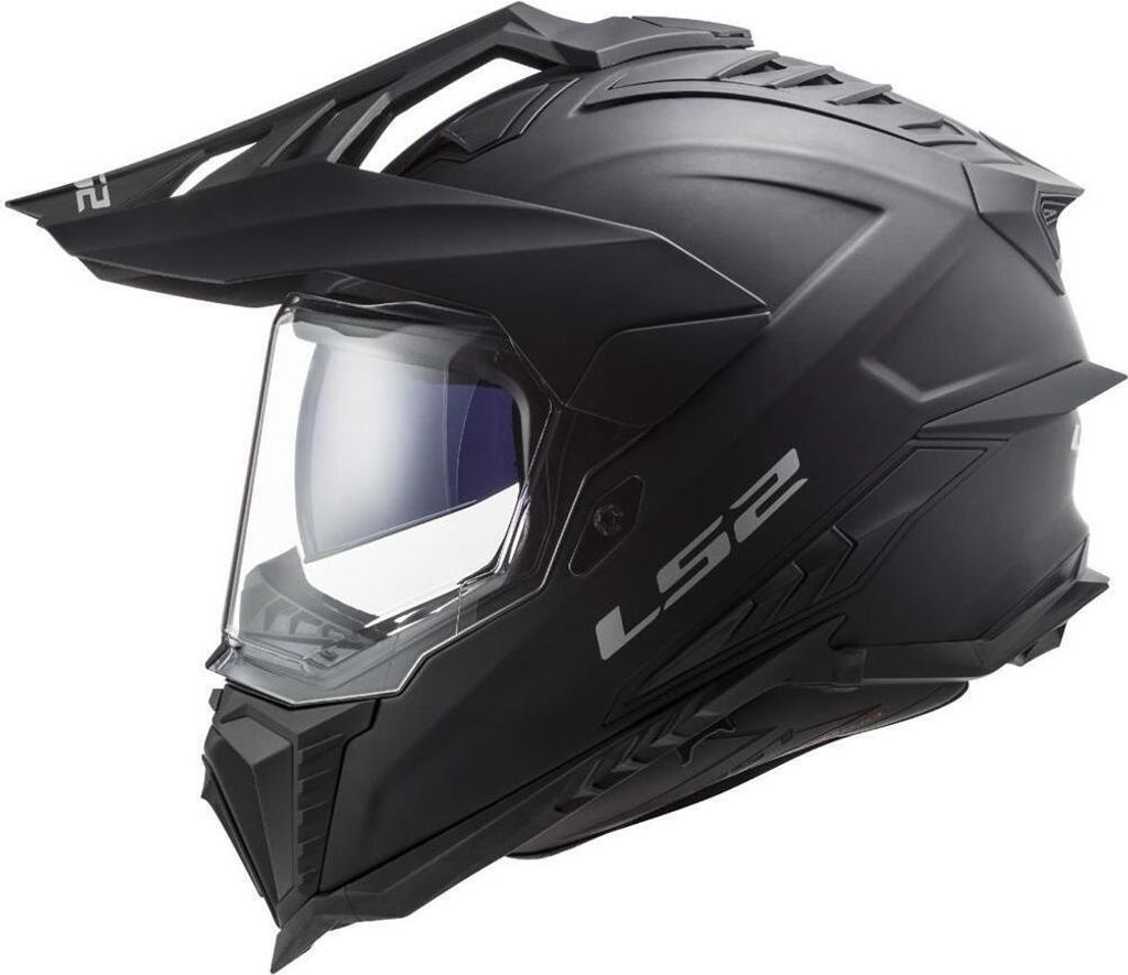 Kask LS2 Enduro "MX701 Explorer Solid" 3 czarny mat, Zdjęcie produktu 