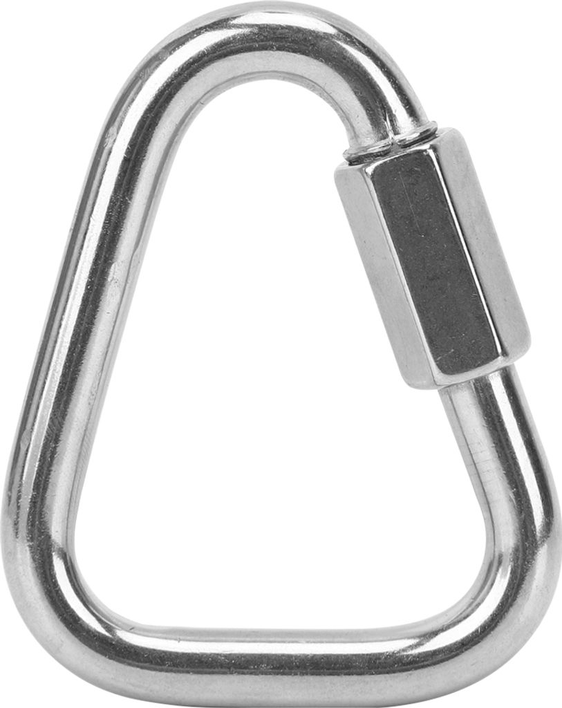 Karabiner,Dreieckskarabiner,Rostfreier Karabiner,Montieren Karabiner,Sicherheitskarabiner Schnalle