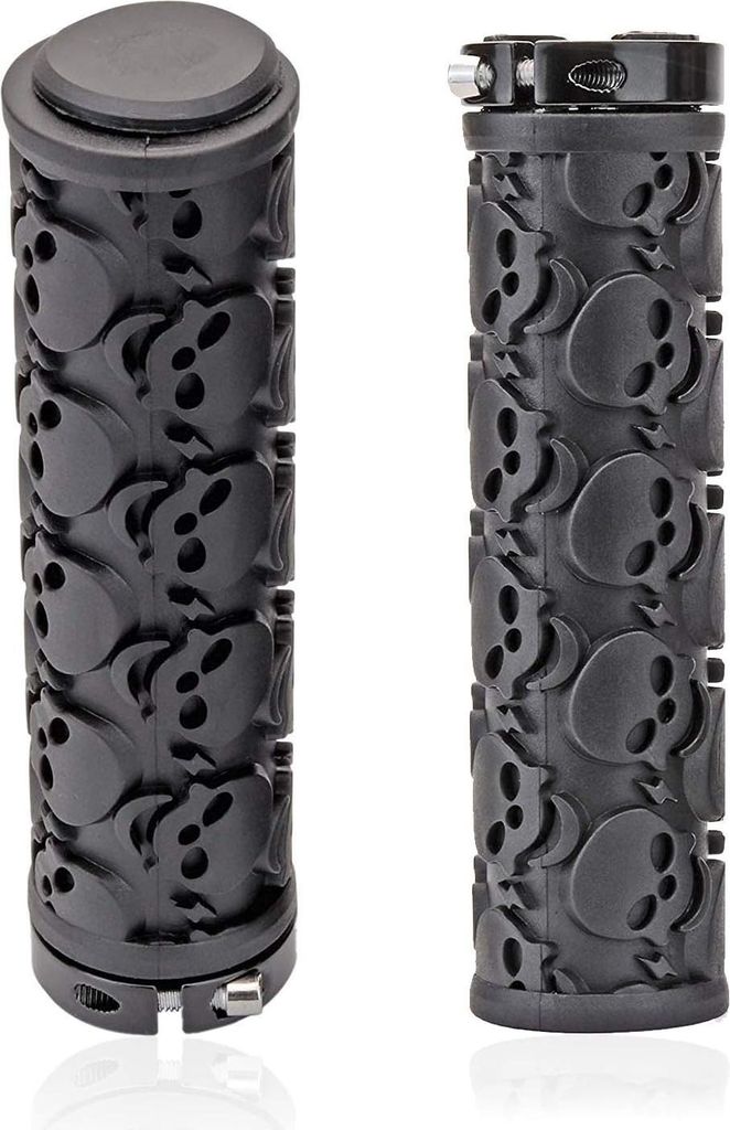 SVG Commerce Fahrradlenkergriffe, rutschfestes Gummi, atmungsaktiv für MTB (schwarz)